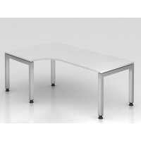 Winkeltisch U-Fu&szlig; eckig 200x120cm...