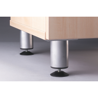Satz Sockelfüsse KBFU Silber