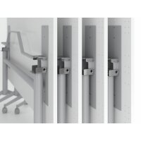 Klapptisch fahrbar VKF16, Buche