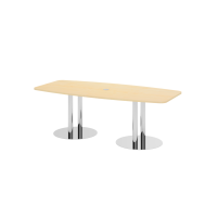 Konferenztisch 220cm Säulenfuß, Ah