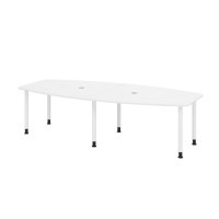 Konferenztisch 280cm/6 Rundrohrfü&s gallery
