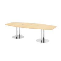 Konferenztisch 280cm Säulenfuß, Ah