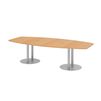 Konferenztisch 280cm Säulenfuß, Bu