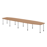 Konferenztisch 520cm/10 Rundrohrfü& gallery