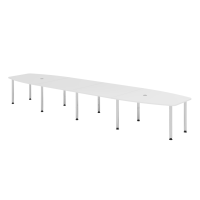 Konferenztisch 520cm/10 Chromfü&szl gallery