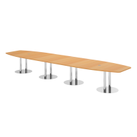 Konferenztisch 520cm Säulenfu&szlig gallery