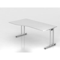 Schreibtisch C-Fuß 180x100/80cm We gallery