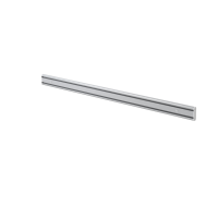 Orga-Schiene 160 cm, ohne Halterung, silber