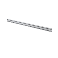 Orga-Schiene 180 cm, ohne Halterung, silber
