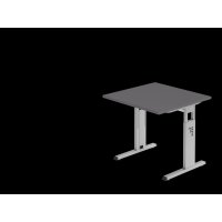 Schreibtisch C-Fuß 80x80cm