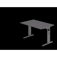 Schreibtisch C-Fuß 120x80cm