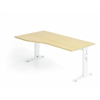 Schreibtisch C-Fuß 180x100/80cm Ah gallery