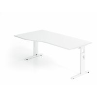 Schreibtisch C-Fuß 180x100/80cm We gallery