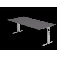 Schreibtisch C-Fuß 200x100cm