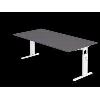 Schreibtisch C-Fuß 200x100cm