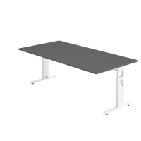 Schreibtisch C-Fu&szlig; 200x100cm...