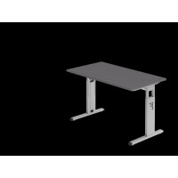 Schreibtisch C-Fuß 120x67cm