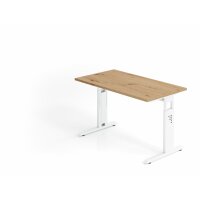 Schreibtisch C-Fuß 120x67cm Asteic gallery