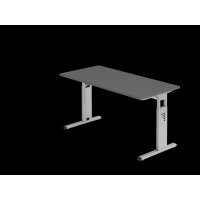 Schreibtisch C-Fuß 140x67cm