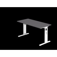Schreibtisch C-Fuß 140x67cm
