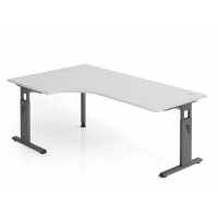 Winkeltisch C-Fuß 200x120cm 90&deg gallery
