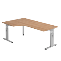 Winkeltisch C-Fu&szlig; 200x120cm...