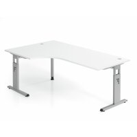 Winkeltisch C-Fuß 200x120cm 90&deg gallery