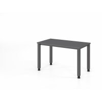 Schreibtisch 4Fuß eckig120x67cm Gr gallery