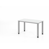 Schreibtisch 4Fuß eckig 120x67cm W gallery