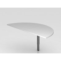 Ansatztisch Halbkreis RA160 grau/Graphit gallery