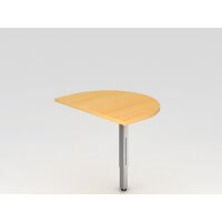 Ansatzplatte RA60 Buche/silber gallery