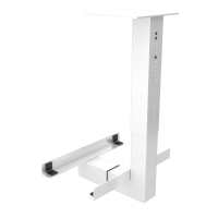 PC-Halter Weiß