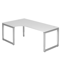Winkeltisch O-Fuß eckig 200x120cm 90&de
