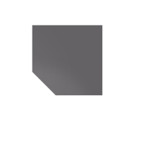 Verkettungspl.trapezf./STF eckig Graphit/G...