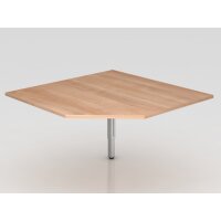 Trapezplatte RT12 Nussbaum/silber