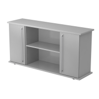 Sideboard 2 Türen 166cm RE Grau/Sil gallery