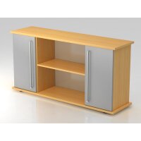 Sideboard 2 Türen 166cm CE Buche/Si gallery