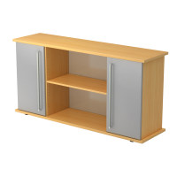 Sideboard 2 Türen 166cm CE Buche/Si gallery