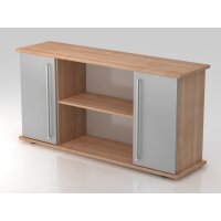 Sideboard SB2T CE Nussb./silber