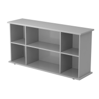 Sideboard offen 166cm Grau gallery