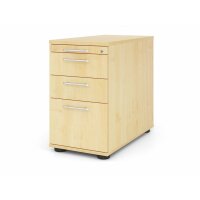 HAMMERBACHER Solid Standcontainer ahorn 4...