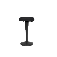 Steh-Hocker, 55-81cm, schwarz gallery