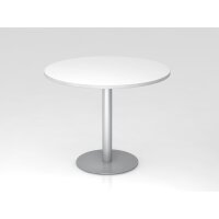 Besprechungstisch STF1 weiß/silber gallery