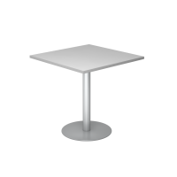 Besprechungstisch 80x80cm Grau/Silber gallery