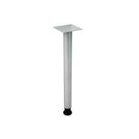 Stützfuß rund Silber