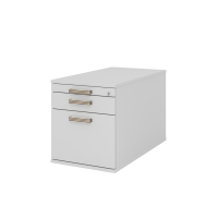 Rollcontainer 80cm,1Schub,1HR,Schl.SG Grau
