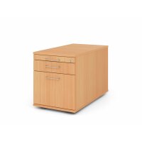Rollcontainer 80cm,1Schub,1HR,Schl.BS Bu gallery