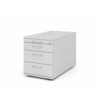 Rollcontainer 80cm,3Schub,Schloss BS Gra gallery