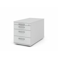 Rollcontainer 80cm,3Schub,Schloss CE Gra gallery