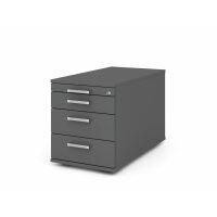 Rollcontainer 80cm,3Schub,Schloss CE Gra gallery
